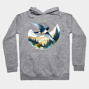 Swallow Bird Hoodie